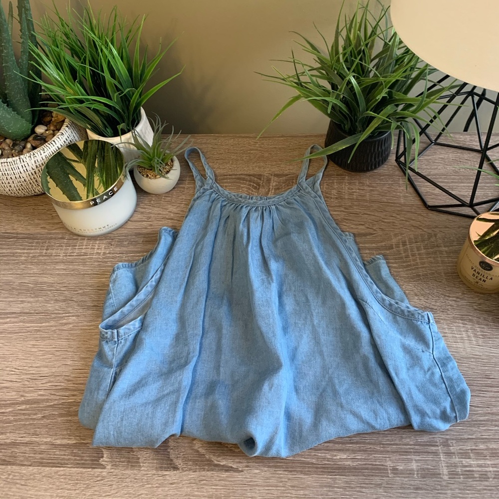 NWOT Chambray Tank